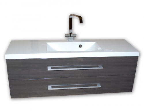 SZAFKA GRAFIT MDF-C-442/12/2 MB + UMYWALKA 120 cm
