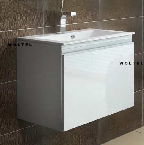 RENNEL SZAFKA biała połysk + UMYWALKA 50 cm 164558