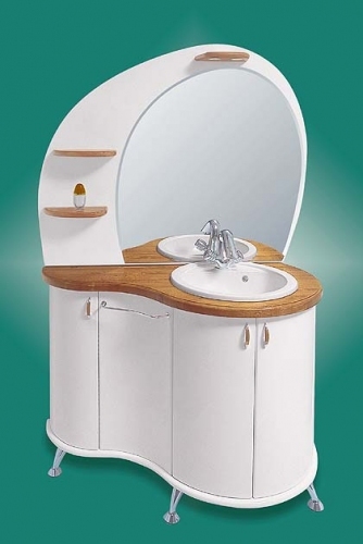 EG-3 ROYAL szafka  EG-387/1 + blat  + umywalka ceramiczna UT-490