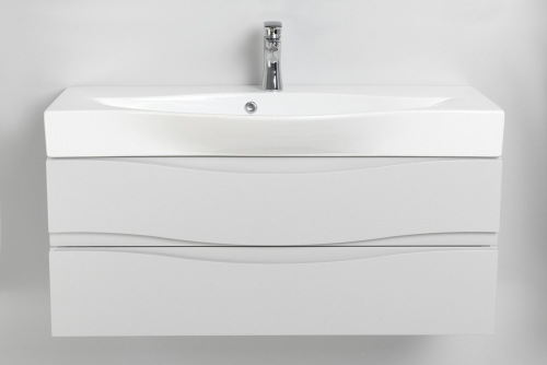 WAVE szafka SZARA 80 cm VA-140/80/2  + UMYWALKA