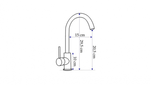 DILUSSO Bateria umywalkowa KR-11