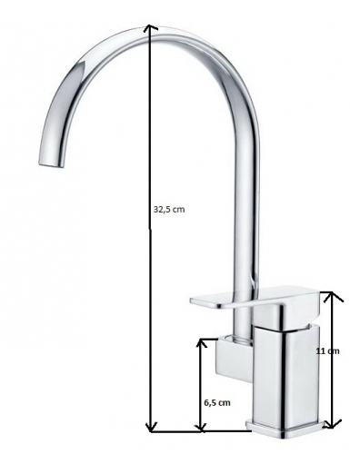 DILUSSO Bateria umywalkowa KR-9215