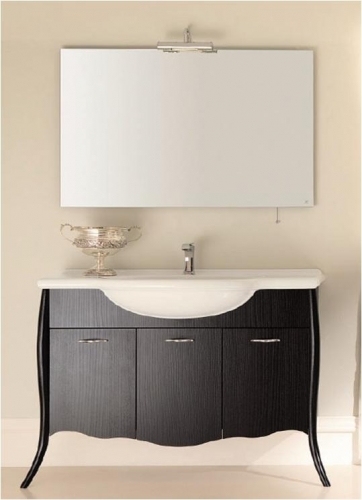 DILUSSO KLASYKA szafka RAL + umywalka ceramiczna 95 cm