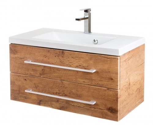MDF SZAFKA LANZELOT 2 szufl.MB  + UMYWALKA 80 cm