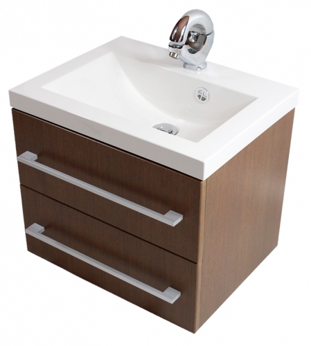 SZAFKA MDF-C-50/2-73  TRUFLA + UMYWALKA UMMC-500x390 czarna
