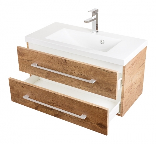 MDF SZAFKA LANZELOT 2 szufl.MB  + UMYWALKA 80 cm