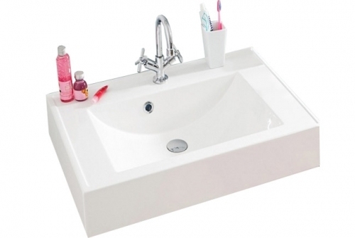 VARIETE  szafka FM-442/6 biała połysk + umywalka 60cm