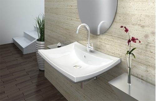 Umywalka blatowa ceramiczna UN-014