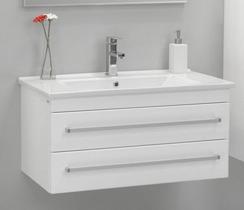 VARIETE CERAMIC szafka FM-AT-442/85/2GT BIAŁA + umywalka UCS-AT-85