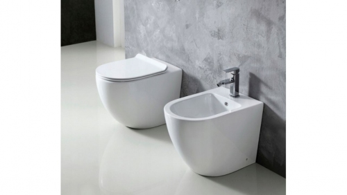 MONTE BIDET + MICA WC z deską wolnoopadającą