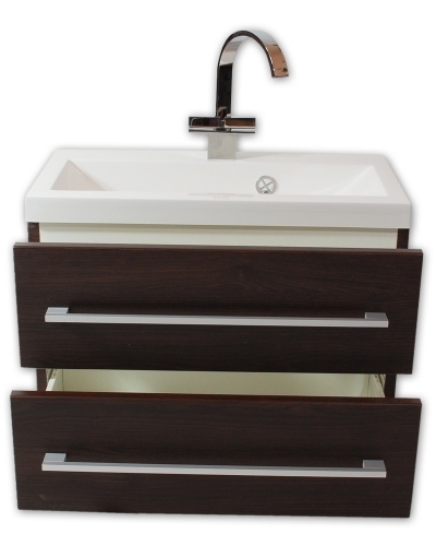 MDF Szafka 2 szufl. dowolne KOLORY + umywalka 60x39 cm