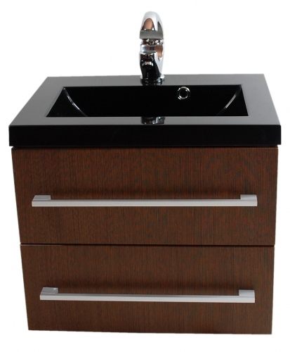 SZAFKA MDF-C-50/2-73  TRUFLA + UMYWALKA UMMC-500x390 czarna