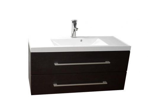 SZAFKA MDF-100/2 TRUFLA  MAT + UMYWALKA 100/39 cm