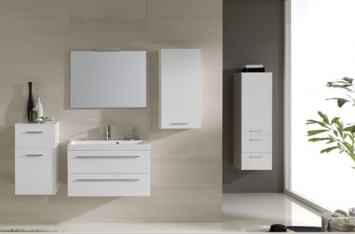 KWADRO WHITE SZAFKA + UMYWALKA 80 cm 162309