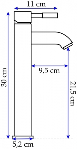 DILUSSO Bateria umywalkowa KR-14