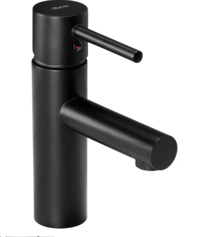 DILUSSO Bateria umywalkowa BLACK  KR-2290 CZARNA MAT