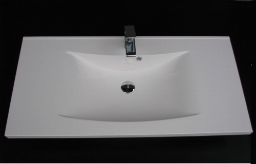 Umywalka kompozytowa KWADRO-1000x480 ( 100x48 cm)