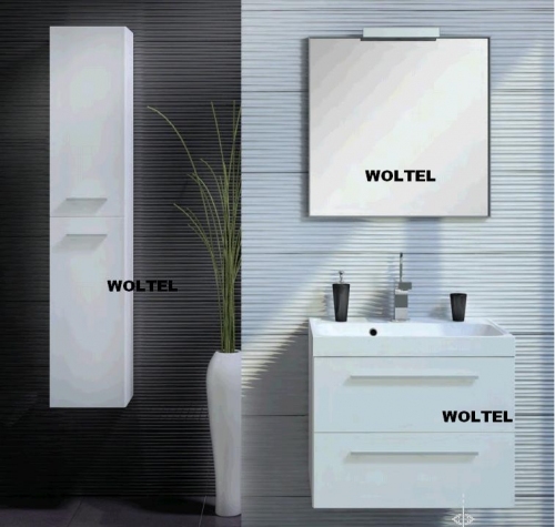 KWADRO WHITE SŁUPEK WISZĄCY 2D z uchylnym koszem na bieliznę 164590
