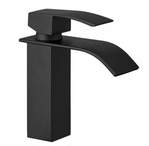 DILUSSO Bateria umywalkowa BLACK KR-8853 CZARNA