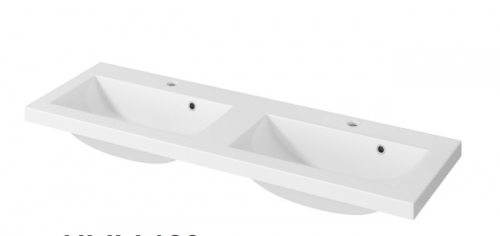 UMYWALKA KOMPOZYTOWA UMMC-120 (120x39 cm)  PODWÓJNA