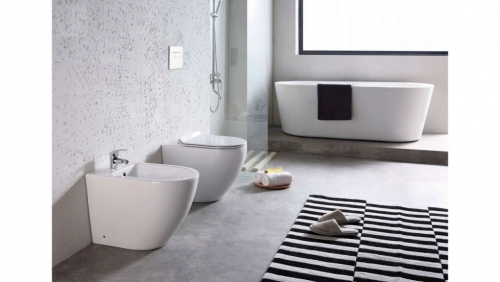 MONTE BIDET + MICA WC z deską wolnoopadającą