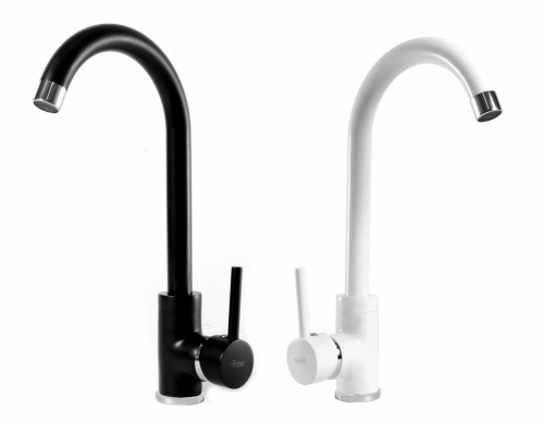 DILUSSO Bateria umywalkowa KR-11WHITE BLACK