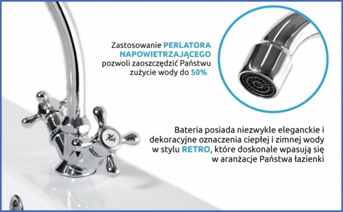 IMPERIAL bateria  umywalkowa FS 9009-6