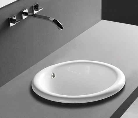 Umywalka CERAMICZNA Coco wpuszczana w blat
