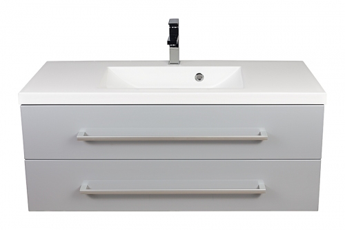 Szafka MDF-C-80/2MB SZARY POŁYSK + umywalka 80 UMMC-800