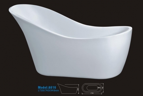 Wanna akrylowa A616 173cm