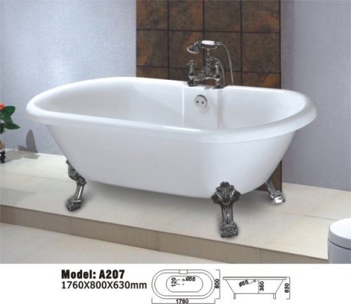 Wanna akrylowa retro A 207