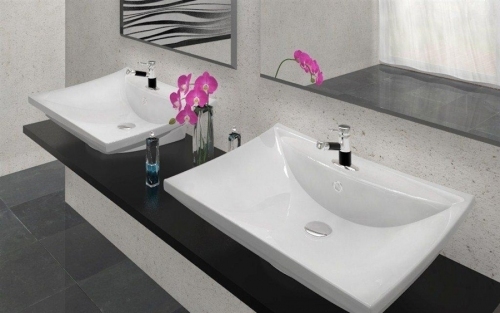 Umywalka blatowa ceramiczna UN-014