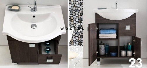 RIO szafka 140/7-3306 + umywalka ceramiczna 75 cm