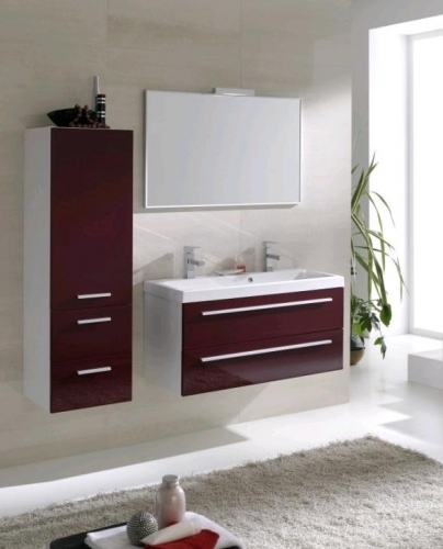 KWADRO RED SZAFKA + UMYWALKA 100 cm 162331