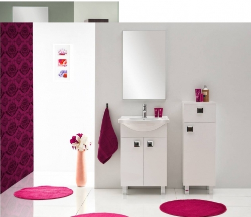 RIO szafka 140/5-30 szafka + umywalka ceramiczna 55cm