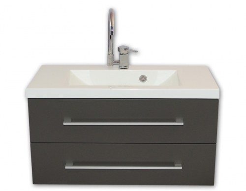 Szafka MDF-C-80/2 LAVA MAT + umywalka 80 UMMC-800
