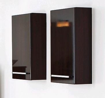 SZAFKA WISZĄCA WENGE POŁYSK MDF-418