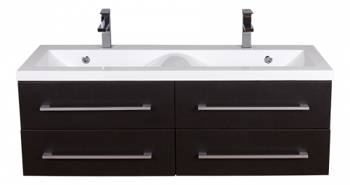 MDF szafka TRUFLA MDF-C-120  + umywalka 120 cm podwójna FALA