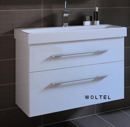 BARCELONA szafka WHITE + umywalka 60 cm  164343