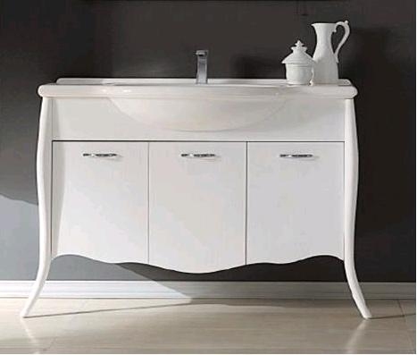 DILUSSO szafka MDF kolory lakier RAL   + UMYWALKA 105 cm