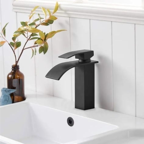 DILUSSO Bateria umywalkowa BLACK KR-8853 CZARNA