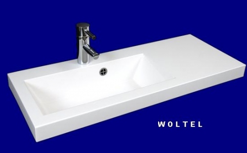 Umywalka prostokątna 90x36 cm UMMC-900x360 LANY MARMUR