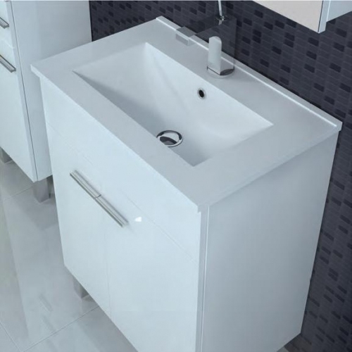 MODULUS szafka MDF  BIAŁA + umywalka 60 cm